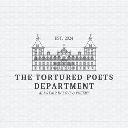 The Tortured Poets Department Taylor Est 2024 SVG1