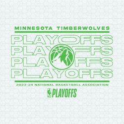 Minnesota Timberwolves Nba Playoffs Basketball SVG