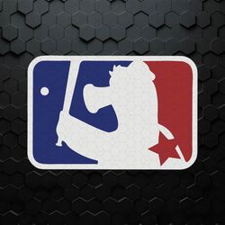 Phillie Phanatic Baseball MLB Logo SVG