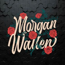 Floral Morgan Wallen Country Music SVG