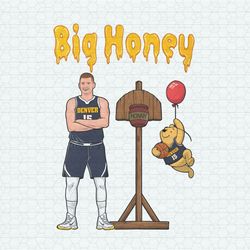 Big Honey Nikola Jokic Denver Player PNG