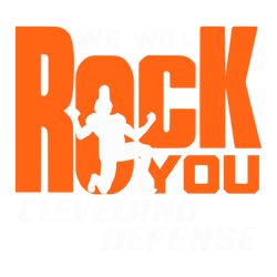 We Will Rock You Cleveland Defense SVG