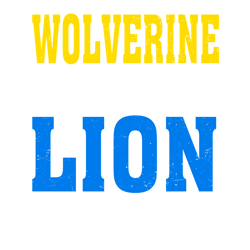 Wolverine On Saturday Lion On Sunday SVG