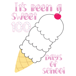 It's Been A Sweet 100 Days Of School SVG