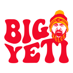 Big Yeti Kelce Kansas City Football SVG