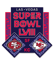 Las Vegas Super Bowl Lviii 49ers Vs Chiefs Football PNG