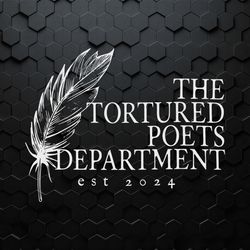 The Tortured Poets Department Taylor Album SVG
