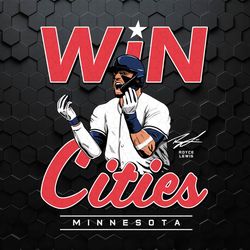 Win Cities Royce Lewis Minnesota SVG Digital Download