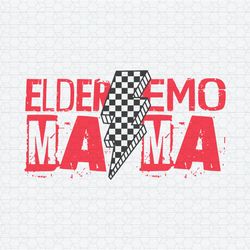 Elder Emo Mama Lightning Bolt SVG