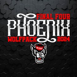 Final Four Phoenix Nc State Wolfpack 2024 SVG