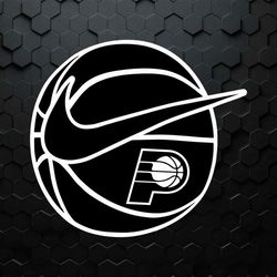Indiana Pacers Ball SVG Digital Download