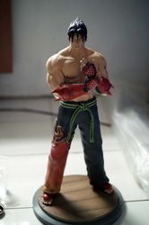 Jin Kazama Tekken figure handpaint high detail, Jin Kazama Tekken statue handpaint high detail