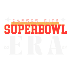 Kansas City Super Bowl Era 2024 SVG