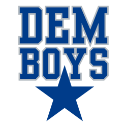 Dem Boyz Dallas Cowboys Star SVG Digital Download