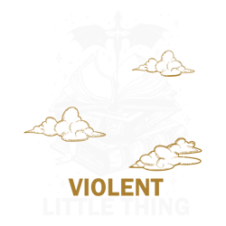 Violent Little Thing Dark Academia Mystical SVG