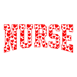Nurse Happy Valentine Day SVG