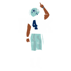 Dak Prescot Dallas Cowboys Football Player SVG Digital Download Untitled