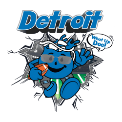Funny Detroit Kool Aid What Up Doe PNG