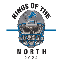 Kings Of The North 2024 Skull Helmet PNG