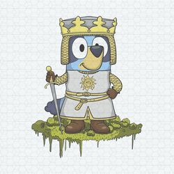 Funny Bluey And The Holy Grail PNG