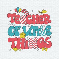 Teacher Of Little Things National Read Across America SVG
