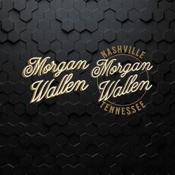 Morgan Wallen Nashville Tennessee SVG