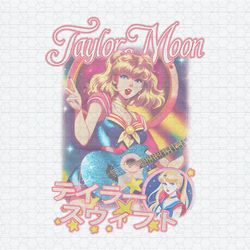Groovy Taylor Moon Anime Cartoon PNG