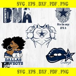 Dallas Cowboys Bundle SVG, Dallas Cowboys Lovbers, Dallas Cowboys Fans NFL Football Teams