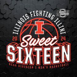Illinois Fighting Illini Sweet Sixteen 2024 Ncaa SVG