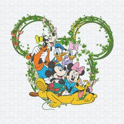 Disneyland Plant Ears Mickey Friends PNG