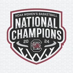 2024 Ncaa Womens Basketball National Champions SVG