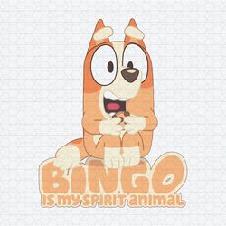 Funny Bingo Is My Spirit Animal PNG