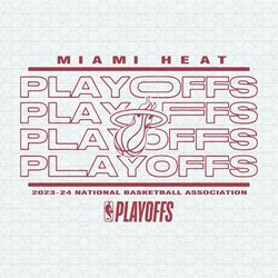 Miami Heat 2024 Nba Playoffs SVG