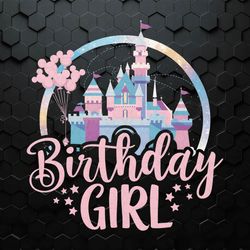 Groovy Birthday Girl Magic Castle PNG
