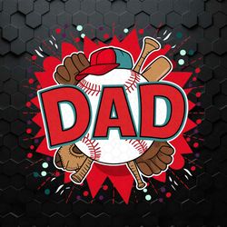 Baseball Dad Softball Dad Life PNG