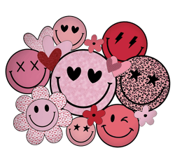 Funny Smiley Face Valentine Heart PNG