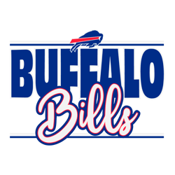 Vintage Buffalo Bills Nfl Football Team SVG