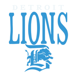 Vintage Detroit Lions Logo SVG