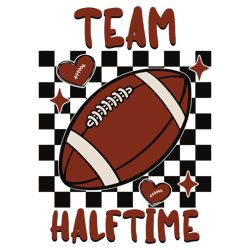 Team Halftime Football Game Day SVG