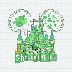 Disney St Patricks Day Shenanigans Castle PNG
