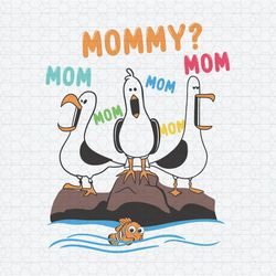 Disney Finding Nemo Seagull Mommy Mom SVG