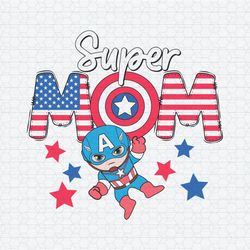 Mothers Day Super Mom Cartoon Characters SVG