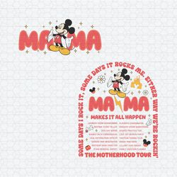 The Motherhood Tour Mickey Mouse Mama SVG