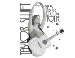 Taylor Swift The Eras Tour Heart PNG Silhouette