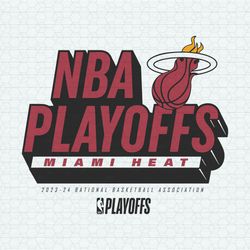 2024 Nba Playoffs Miami Heat Basketball Association SVG