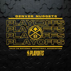 Denver Nuggets 2024 Nba Playoffs SVG