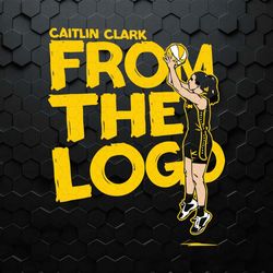 Caitlin Clark From The Logo Wnba Indiana Fever Player SVG