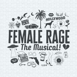 Female Rage The Musical Tortured Poets Department SVG