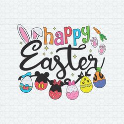 Disney Happy Easter Day Eggs SVG