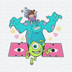 Monster Mom Happy Mothers Day SVG